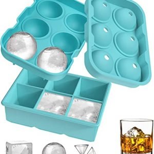 Round ice tray with lid Plastic ice cube