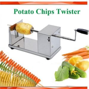 Stainless Steel Manual Spiral Potato Slicer