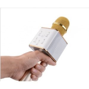 New Portable Microphone with Speaker, Bluetooth & USB Support